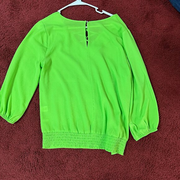 New York & Company Tops - NYC - Green Blouse
